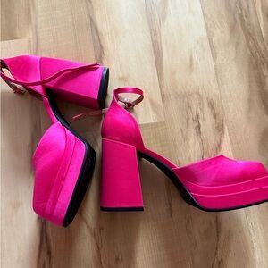 Pink Platform Heels